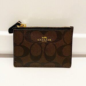 NWT Genuine Coach Coin Purse Wallet